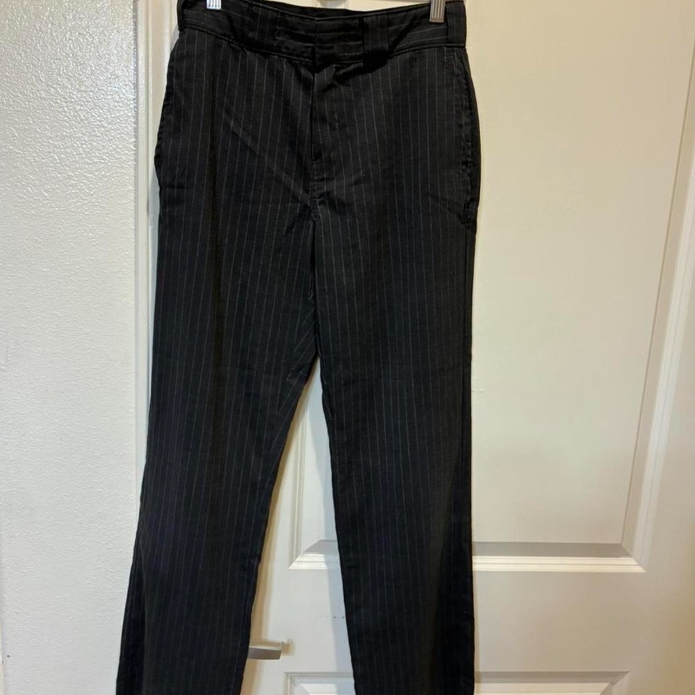 R13 Women’s Wool Slouch Pants in Grey Stripe Size 25 Streetwear Luxury Pant
